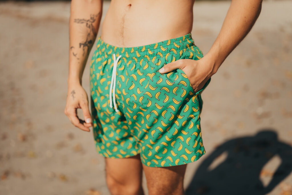 Short de Bain Green Bananas