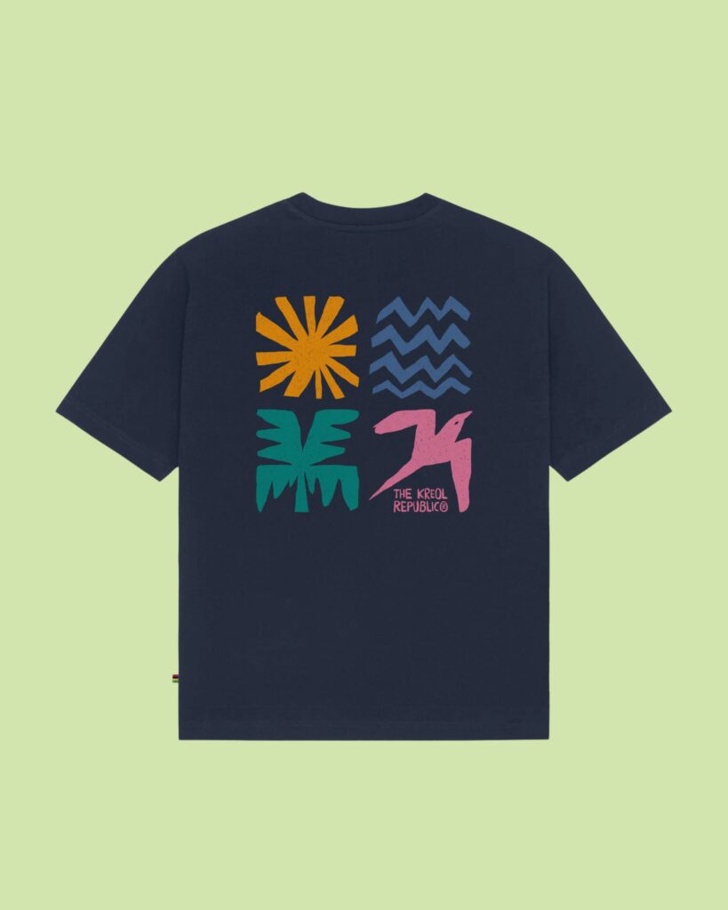T-Shirt Tropical Square 