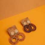 Boucles d'Oreilles Large Mandala