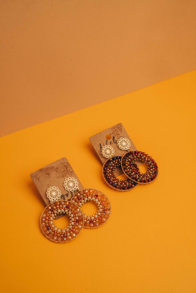 Boucles d'Oreilles Large Mandala