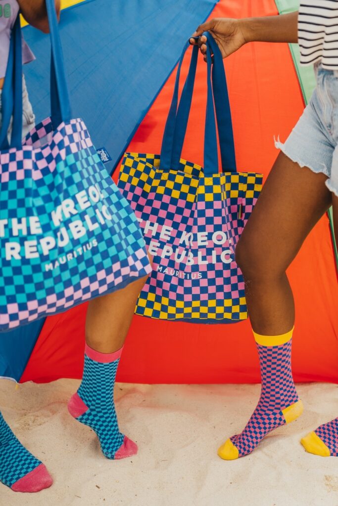 Sac de Plage à Carreaux