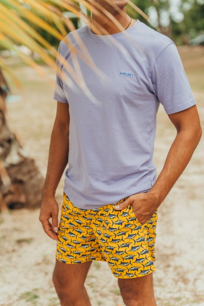 Short de Bain Marlin Bleu