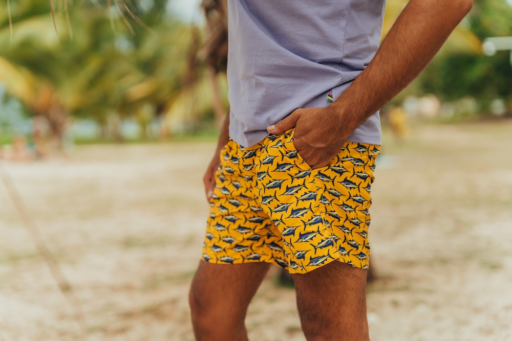 Short de Bain Marlin Bleu