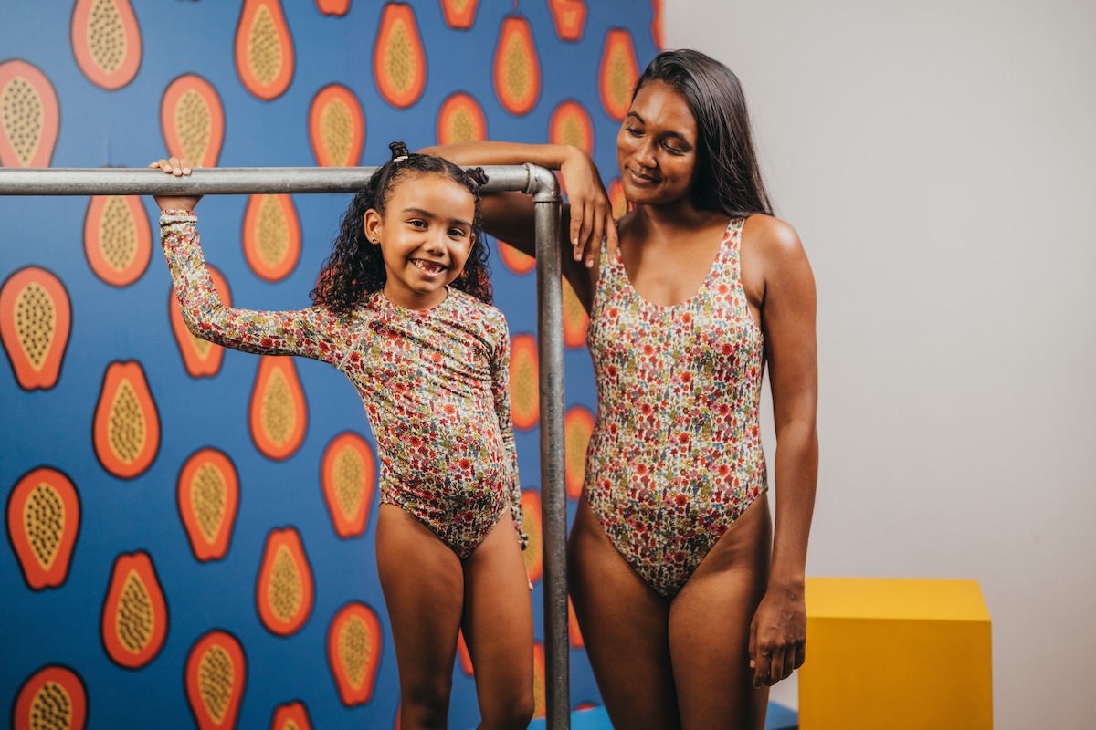 K Tropical Liberty Onesie G