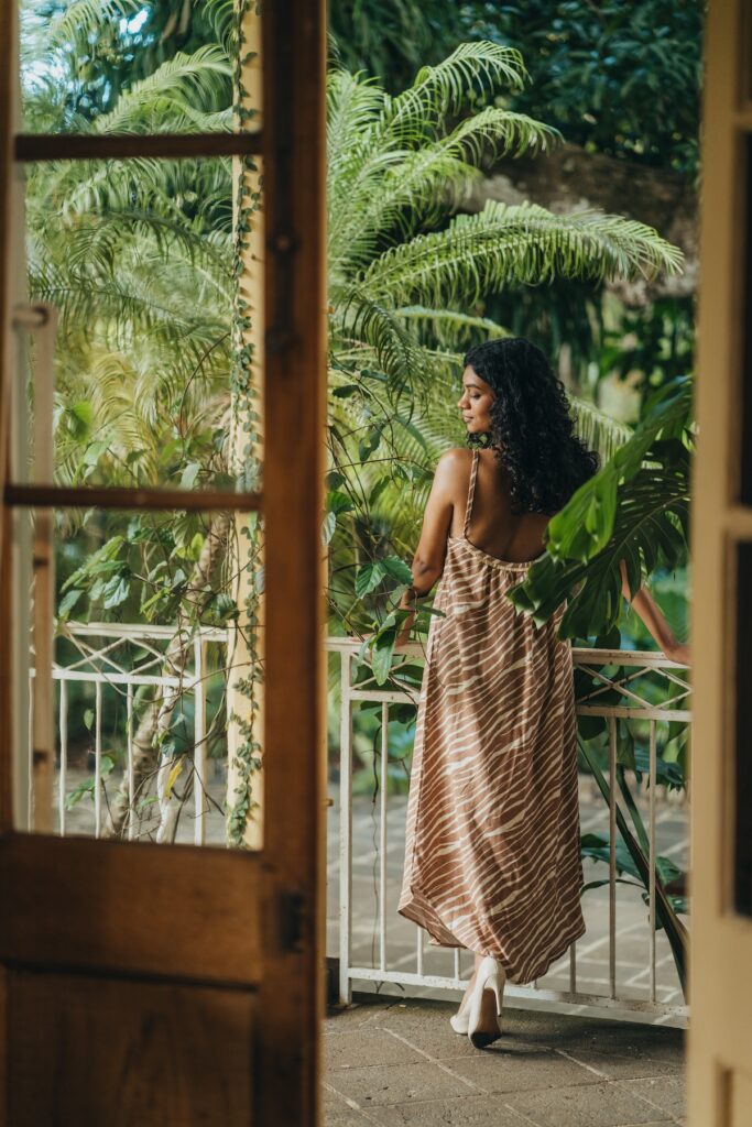 Royal Palm Dress