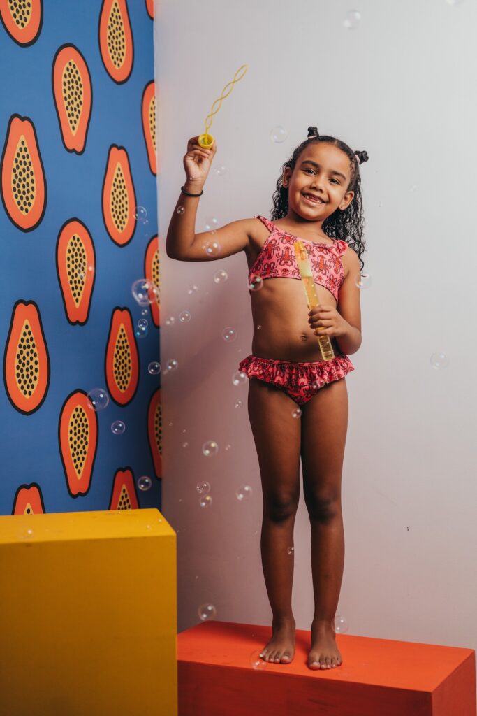 Bikini à volants pour enfants