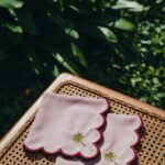 Sets de 2 Serviettes Brodées 