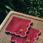 Sets de 2 Serviettes Brodées 