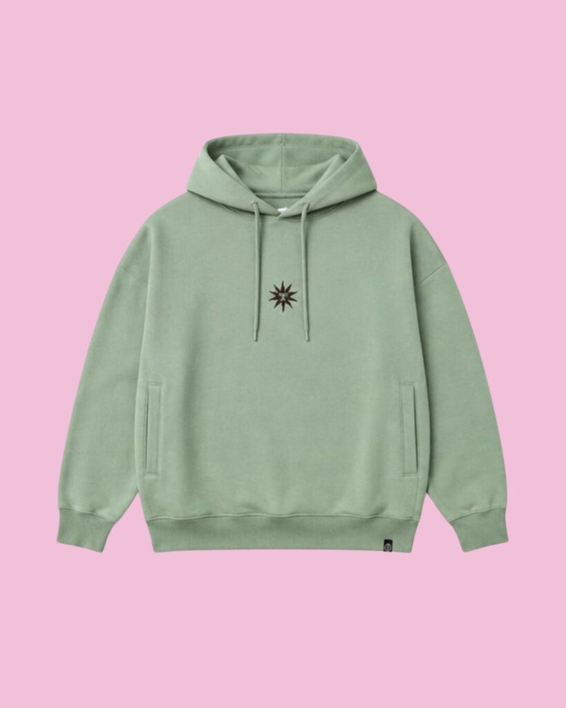 Sweat à Capuche Green Spirit