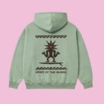 Sweat à Capuche Green Spirit