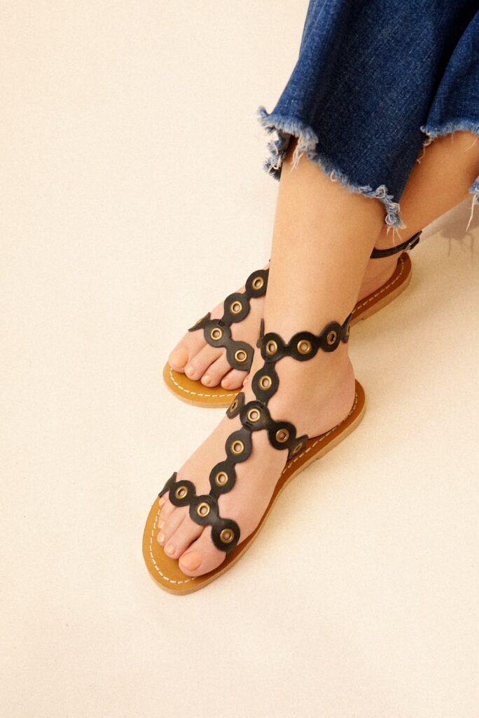 Sandales Pomponette 