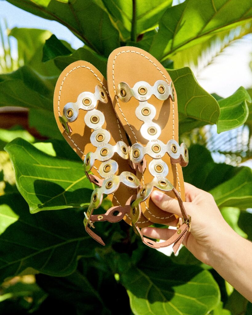 Sandales Pomponette 