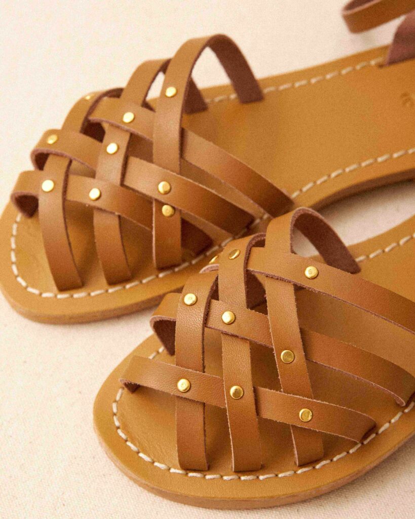 Sandales Poudre D'Or