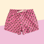Short de Bain pour enfant Pink Palms