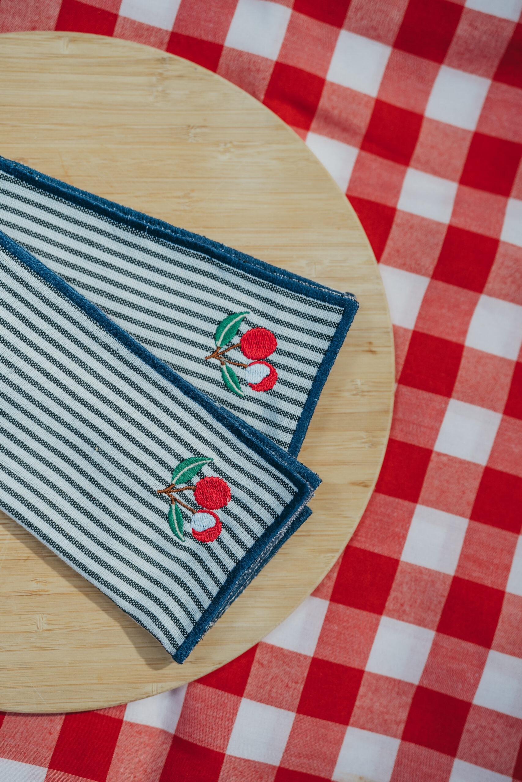 PIKNIK Set de 2 bleu – Letchi