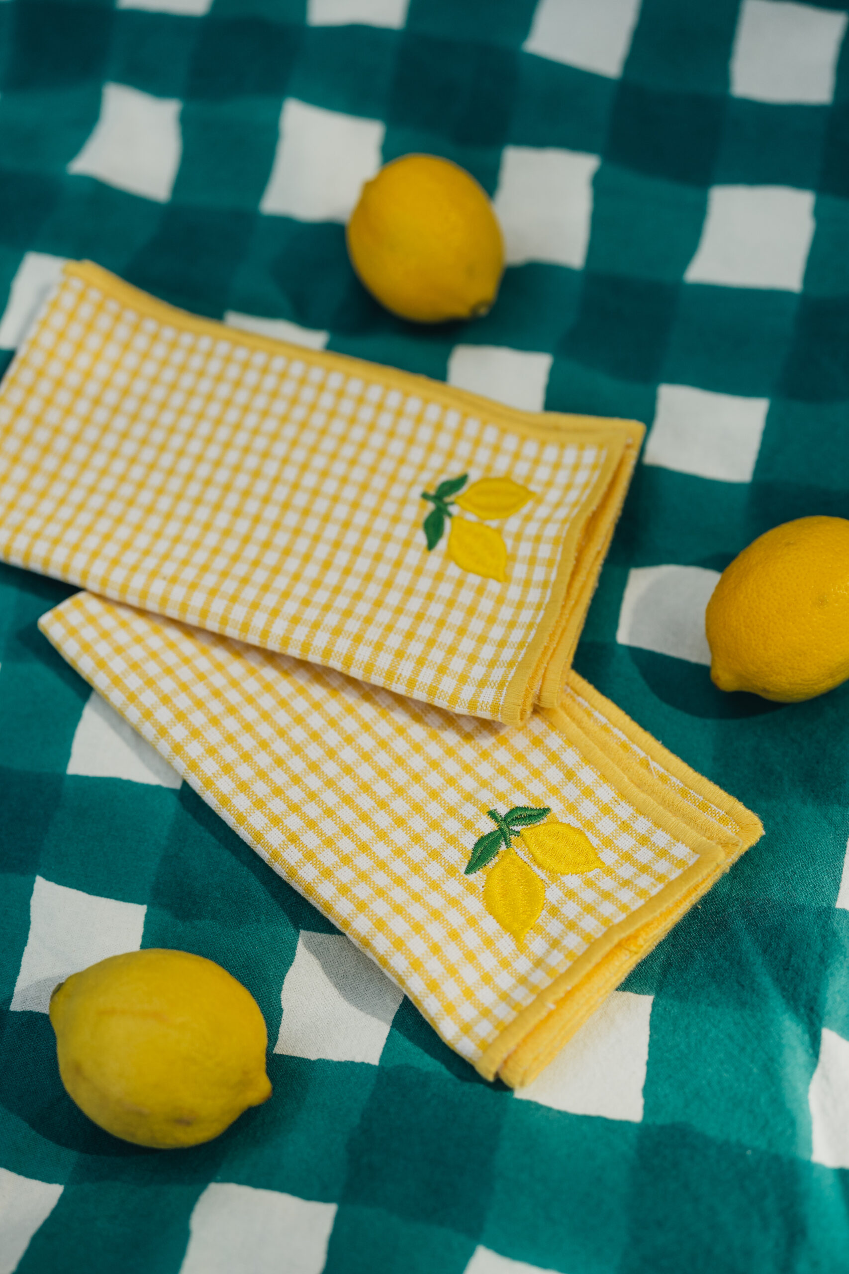 PIKNIK Set de 2 jaune – Citron