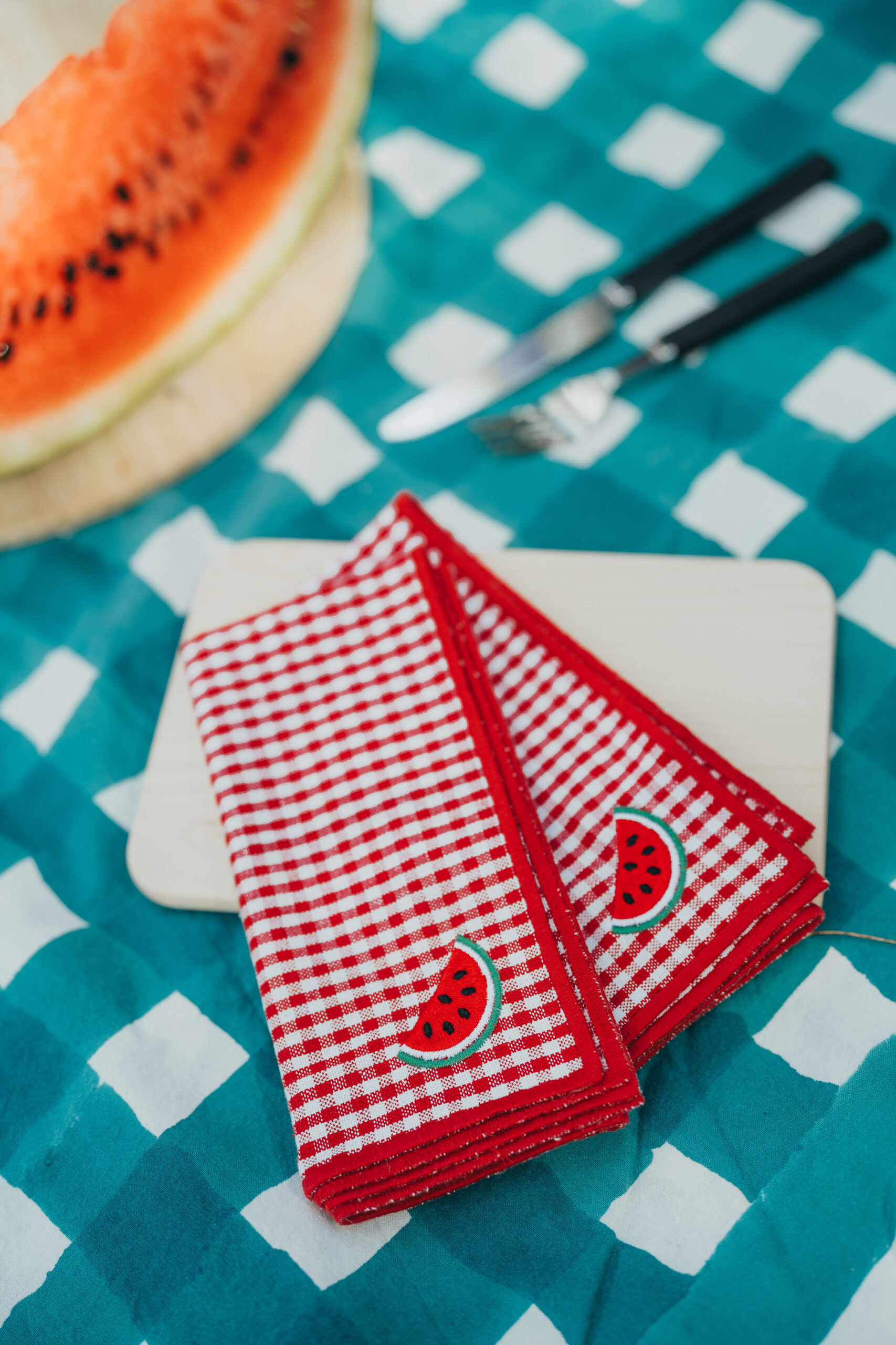 PIKNIK Set de 2 rouge – Watermelon